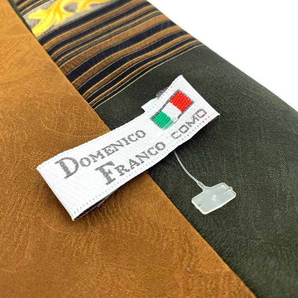 DOMENICO Franco Como Men's Designer Italian Silk Necktie - NEW - Picture 6 of 10